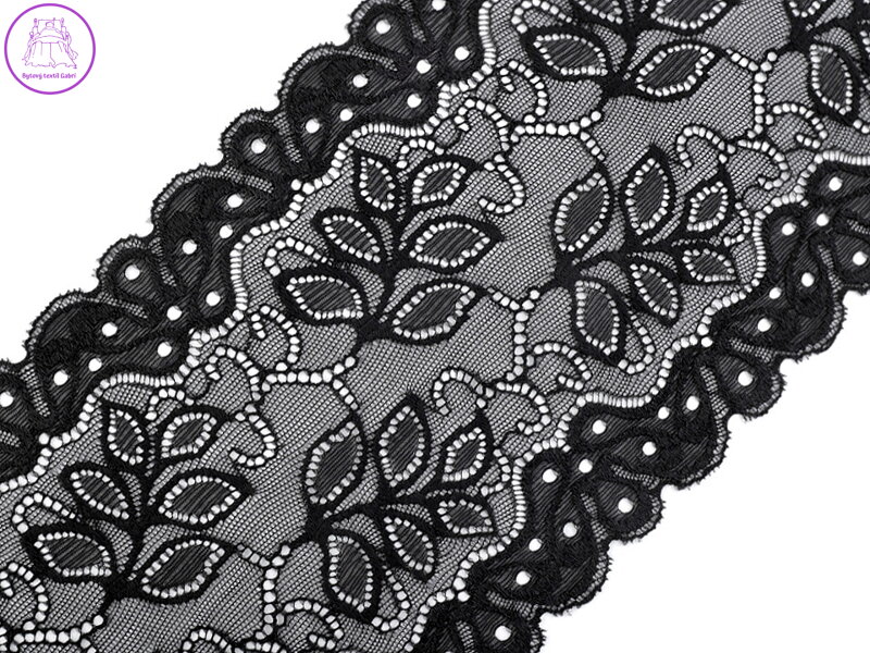 Elastická krajka / vsadka / běhoun šíře 16 cm Elastická krajka / vsadka / běhoun šíře 16 cm