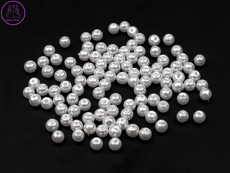 Skleněné voskové perly Ø4 mm