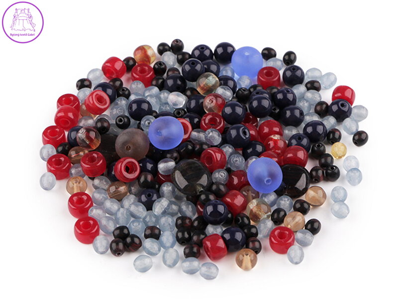 Skleněné korálky ramš 2. jakost