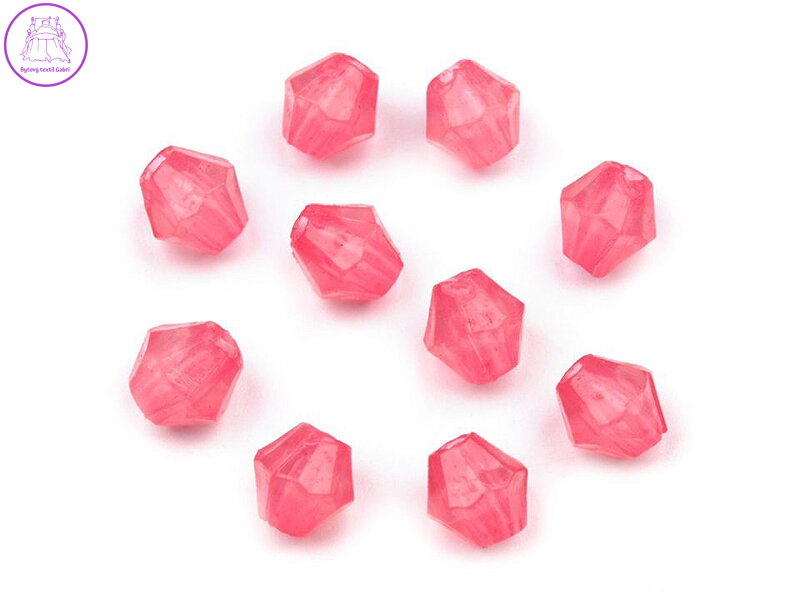 Plastové korálky cínovky / sluníčko 4x4 mm Plastové korálky cínovky / sluníčko 4x4 mm