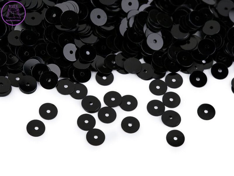 Flitry hladké Ø6 mm metalické