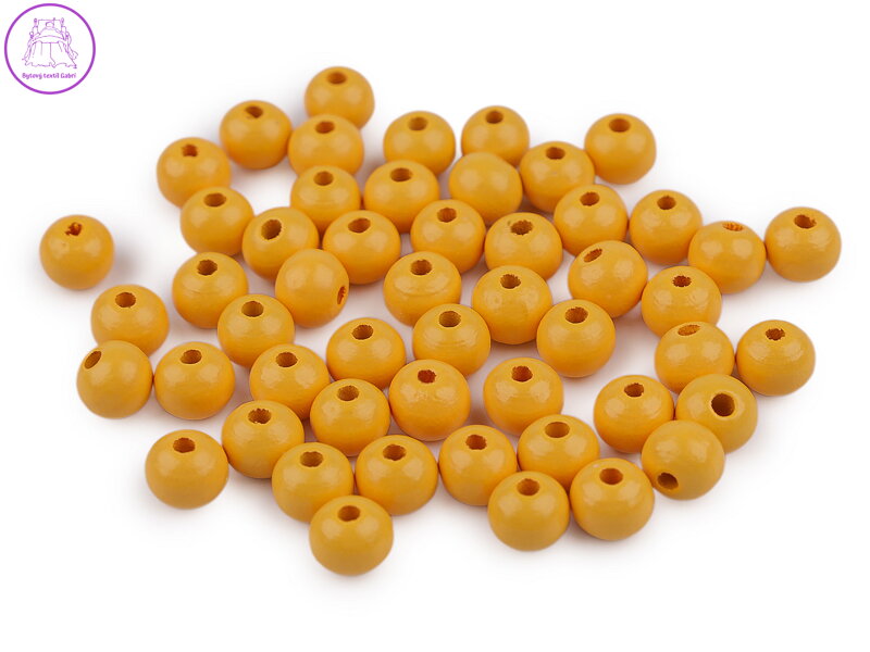 Dřevěné korálky Ø8 mm