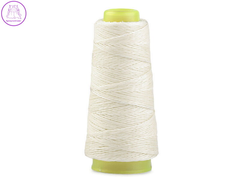 Voskované polyesterové nitě / dratev