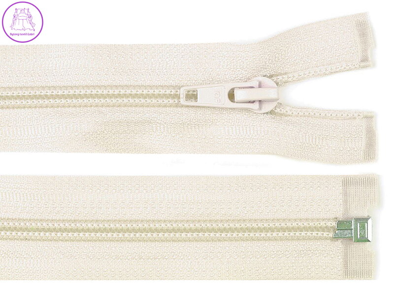 Spirálový zip šíře 5 mm délka 30 cm bundový POL Spirálový zip šíře 5 mm délka 30 cm bundový POL