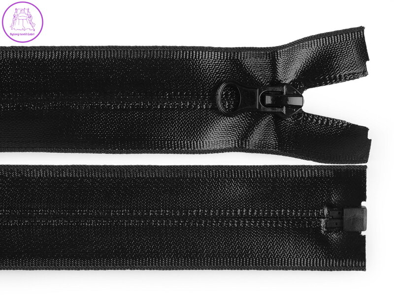 Voděodolný zip šíře 7 mm délka 65 cm spirálový Voděodolný zip šíře 7 mm délka 65 cm spirálový