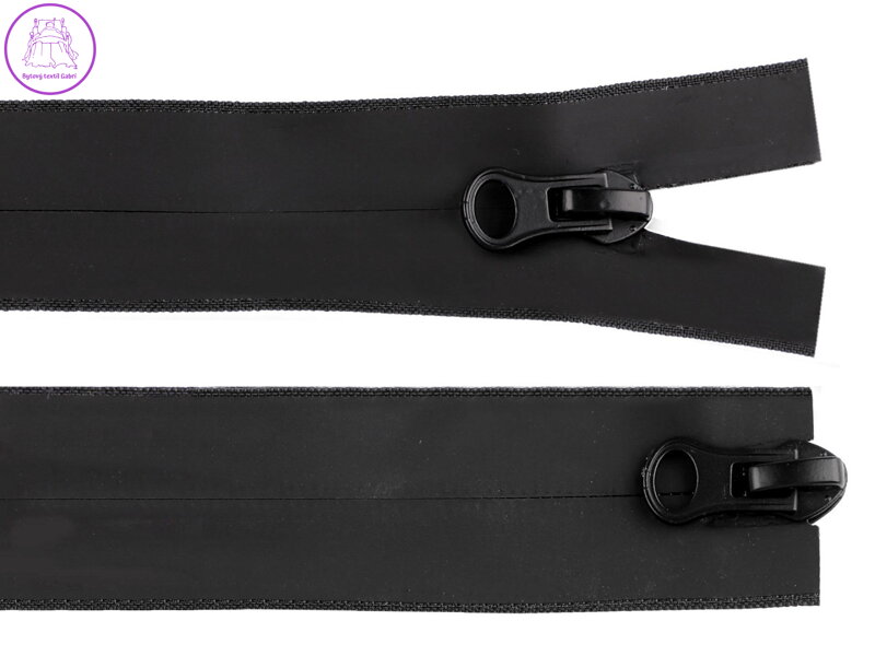 Zip voděodolný No 5 délka 80 cm spirálový matný 2 jezdce / dvoucestný Zip voděodolný No 5 délka 80 cm spirálový matný 2 jezdce / dvoucestný