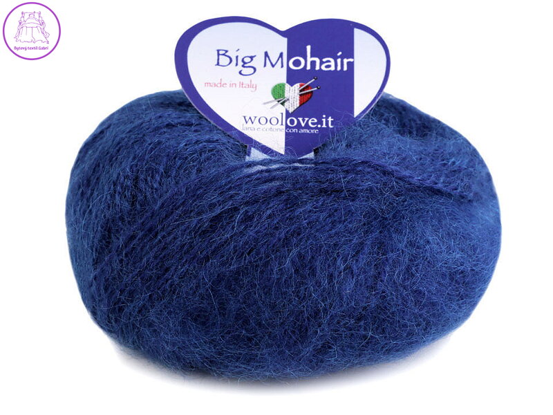 Pletací příze Big Mohair 25 g