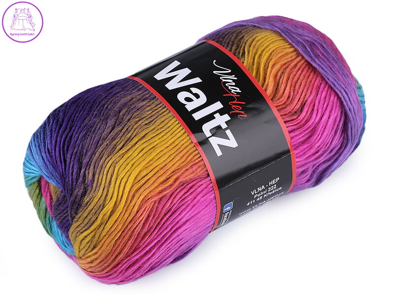 Pletací příze Waltz 100 g Pletací příze Waltz 100 g