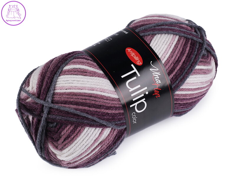Pletací příze Tulip color 100 g Pletací příze Tulip color 100 g