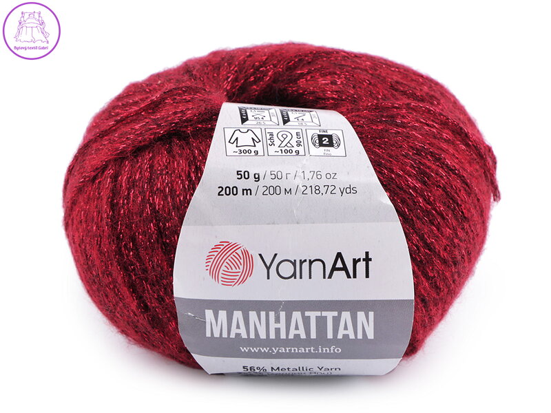 Pletací příze Manhattan 50 g Pletací příze Manhattan 50 g