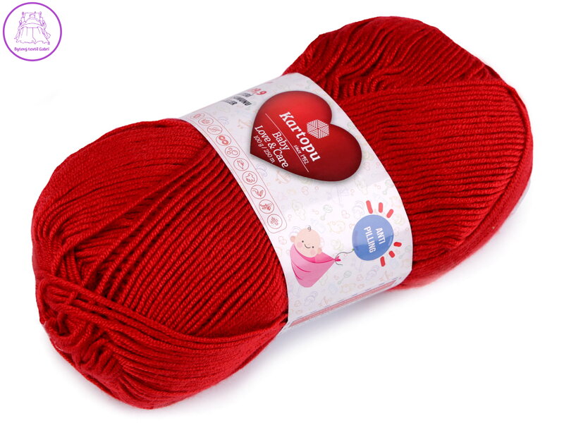 Pletací příze Baby Love a Care 100 g