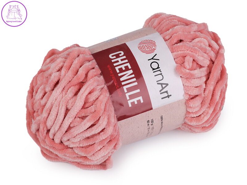 Pletací žinylková příze Chenille 100 g