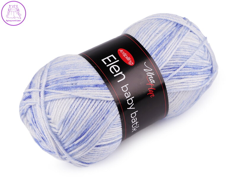 Pletací příze Elen baby batik 100 g Pletací příze Elen baby batik 100 g
