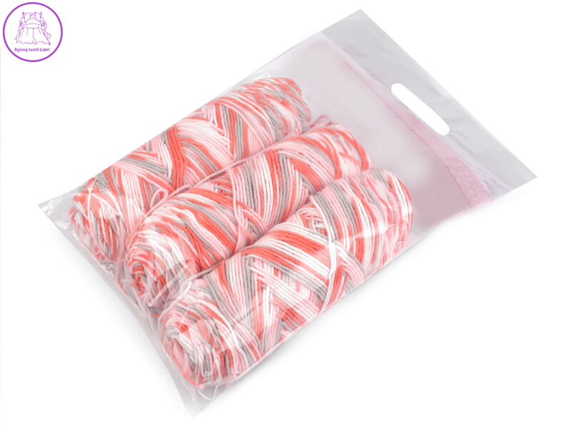 Zbytková příze akryl / bez výběru barev 400 g