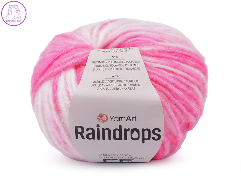 Pletací příze Raindrops 50 g Pletací příze Raindrops 50 g