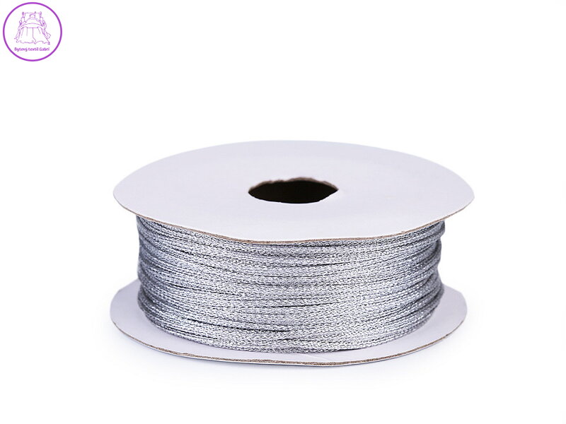 Lurexová šňůrka / provázek Ø1 mm