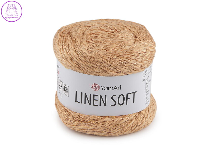 Pletací příze Linen Soft 100 g