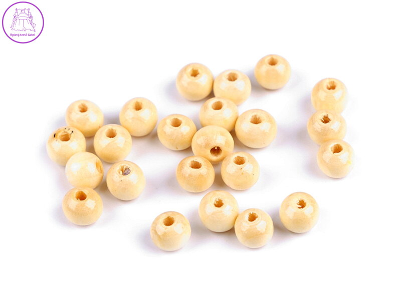 Dřevěné korálky Ø8 mm Dřevěné korálky Ø8 mm