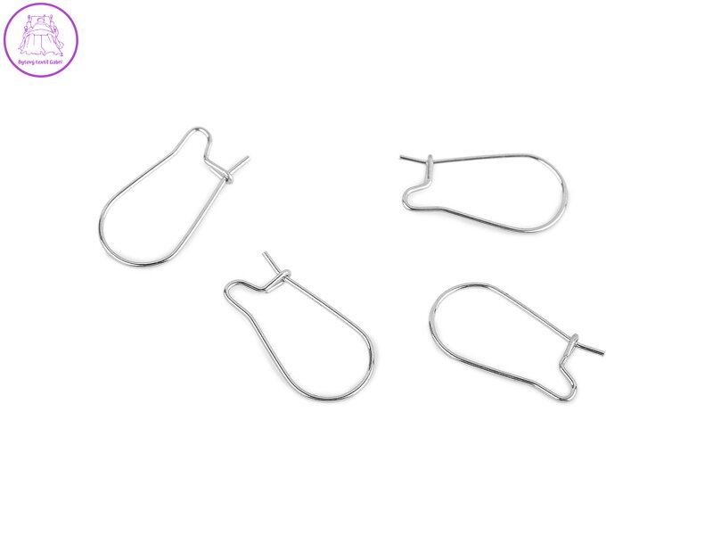 Afroháček uzavřený z nerezové oceli 20 mm