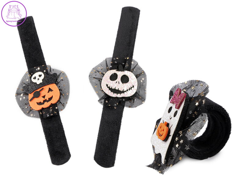 Náramek samonavíjecí Halloween / čarodějnice