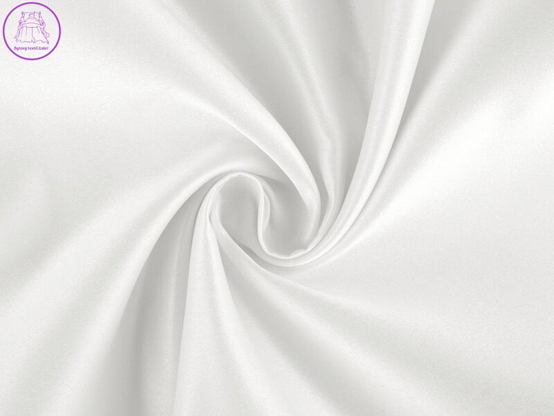 Satén tuhý metráž