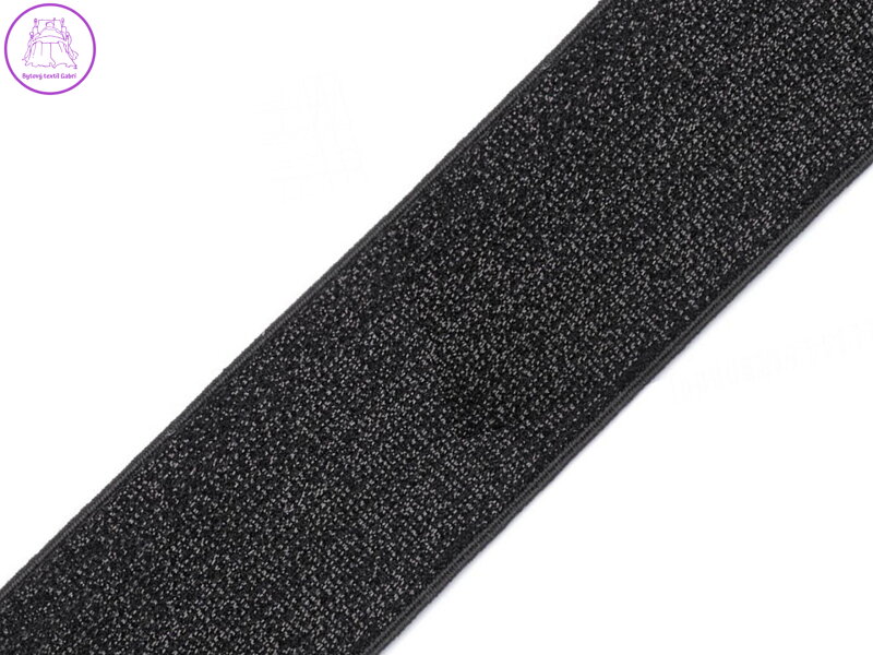 Pruženka s lurexem šíře 48 mm Pruženka s lurexem šíře 48 mm