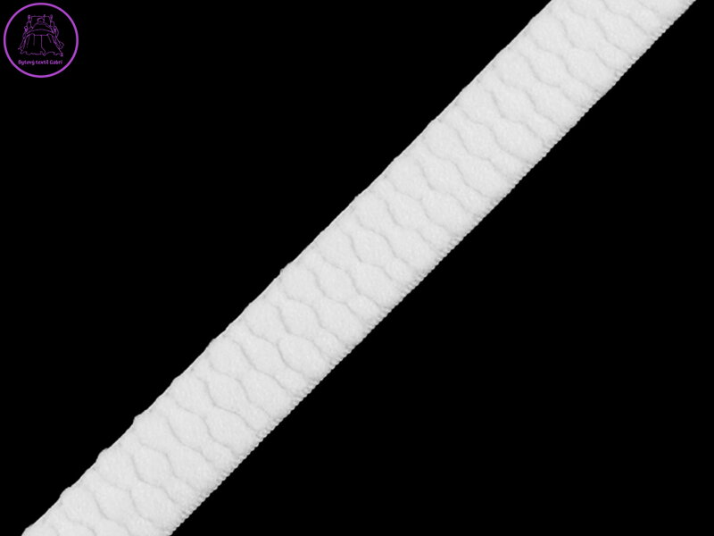 Pruženka ramínková 3D efekt šíře 12 mm Pruženka ramínková 3D efekt šíře 12 mm