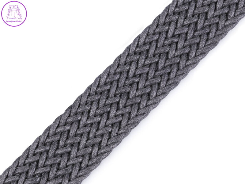 Splétaný popruh šíře 30 mm