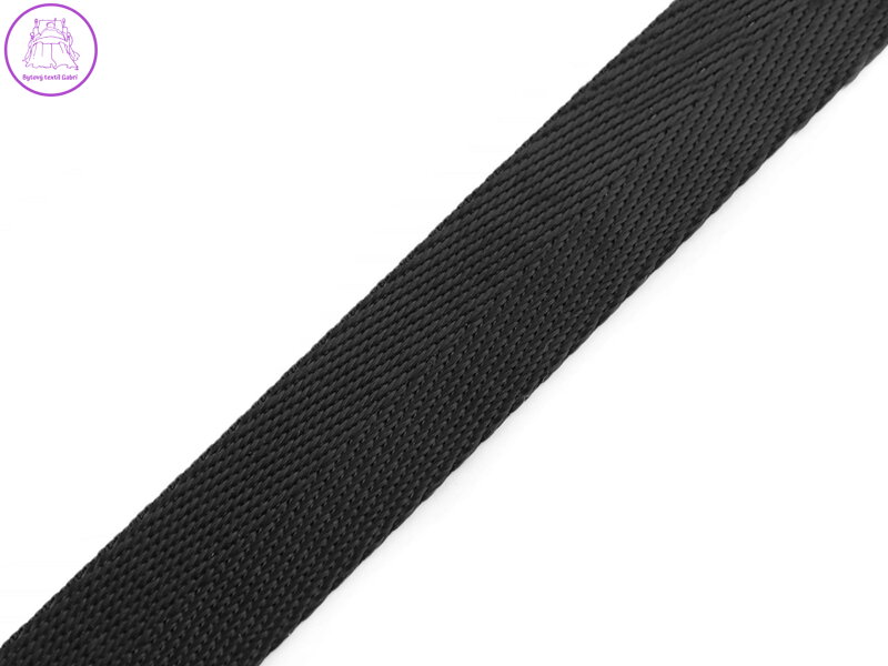 Hladký popruh s leskem šíře 20 mm Hladký popruh s leskem šíře 20 mm