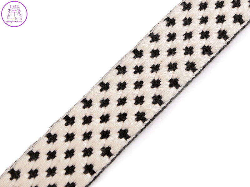 Popruh s 3D efektem šíře 38 mm