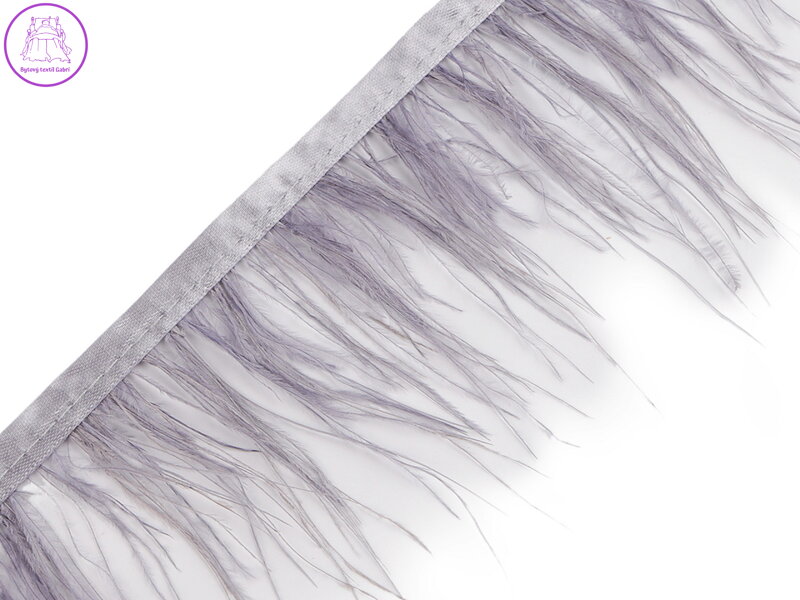 Prýmek - marabu peří šíře 10 cm