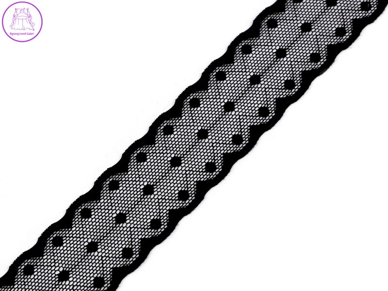 Elastická krajka / vsadka šíře 30 mm Elastická krajka / vsadka šíře 30 mm