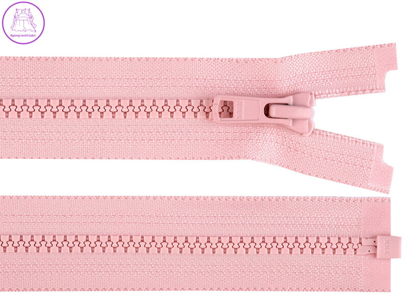 Kostěný zip YKK No 5 délka 50 cm bundový Kostěný zip YKK No 5 délka 50 cm bundový
