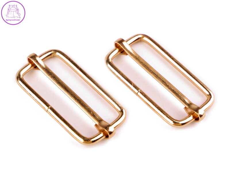 Posunovač na popruhy šíře 33 mm na koženou galanterii