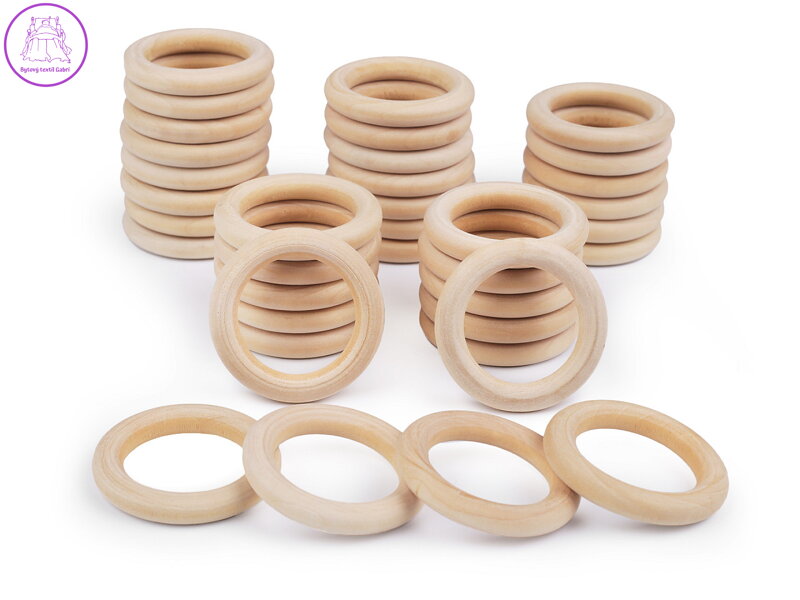 Dřevěný kroužek Ø33 mm Dřevěný kroužek Ø33 mm