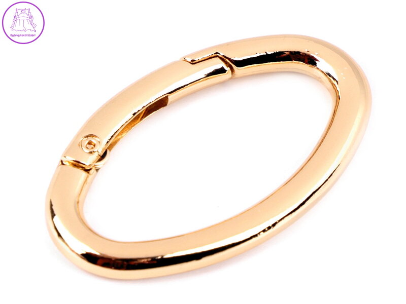 Karabina oválná na kabelky / kroužek na klíče