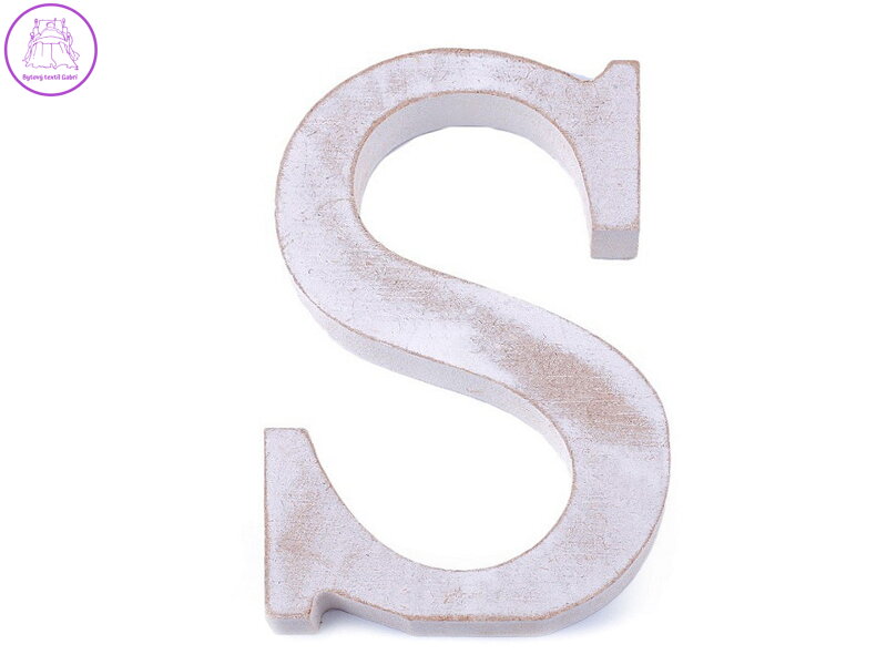 Dřevěná písmena abecedy vintage
