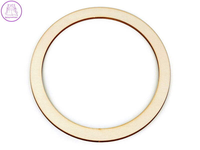 Dřevěný kruh na lapač snů / k dekorování Ø18 cm