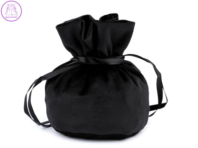 Sametový pytlík měšec 14x16 cm