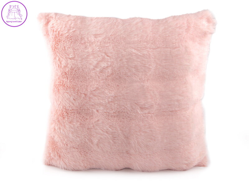 Povlak na polštář kožešinový 45x45 cm