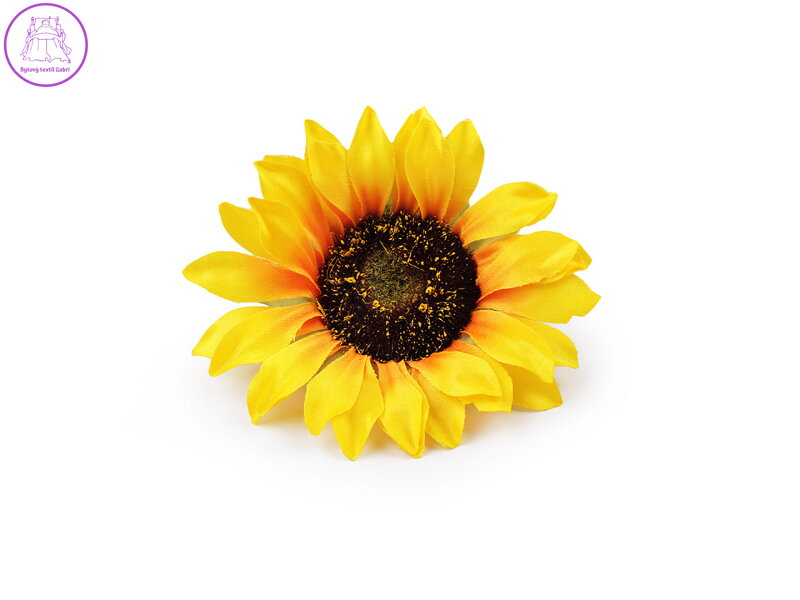 Umělý květ slunečnice Ø9 cm