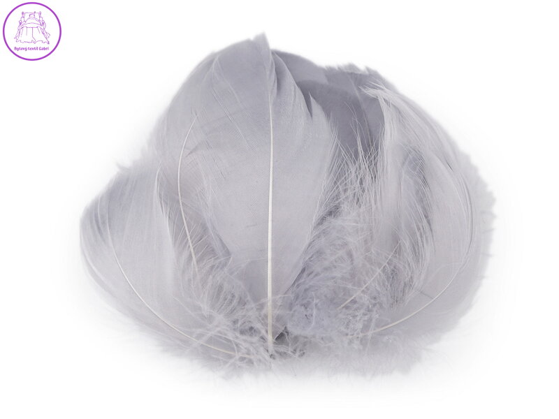 Pštrosí peří délka 6-11 cm