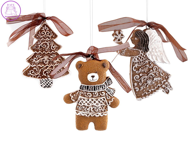 Dekorace perníková chaloupka k zavěšení