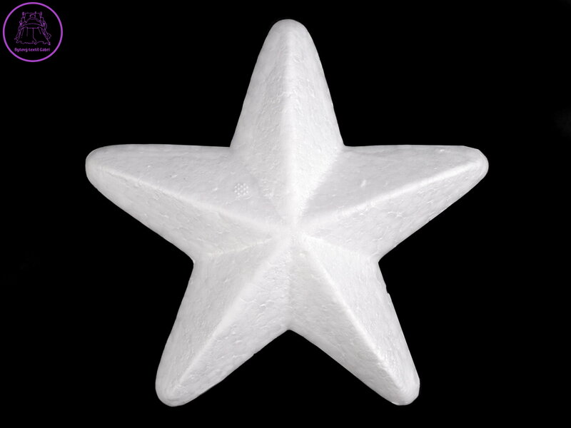 Hvězda 3D Ø14 cm polystyren