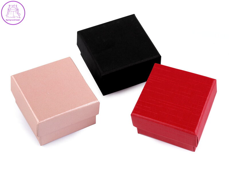 Krabička na šperky 5,5x5,5 cm Krabička na šperky 5,5x5,5 cm