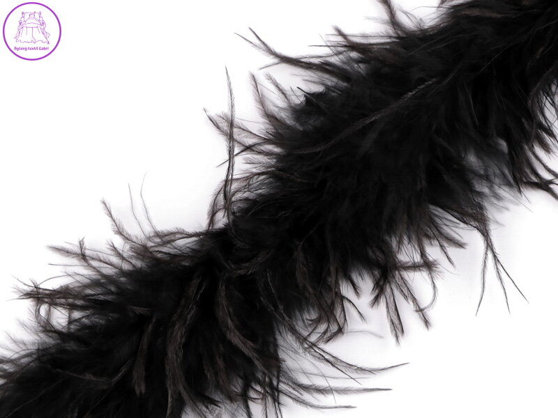 Boa - pštrosí peří 22 g délka 1,8 m