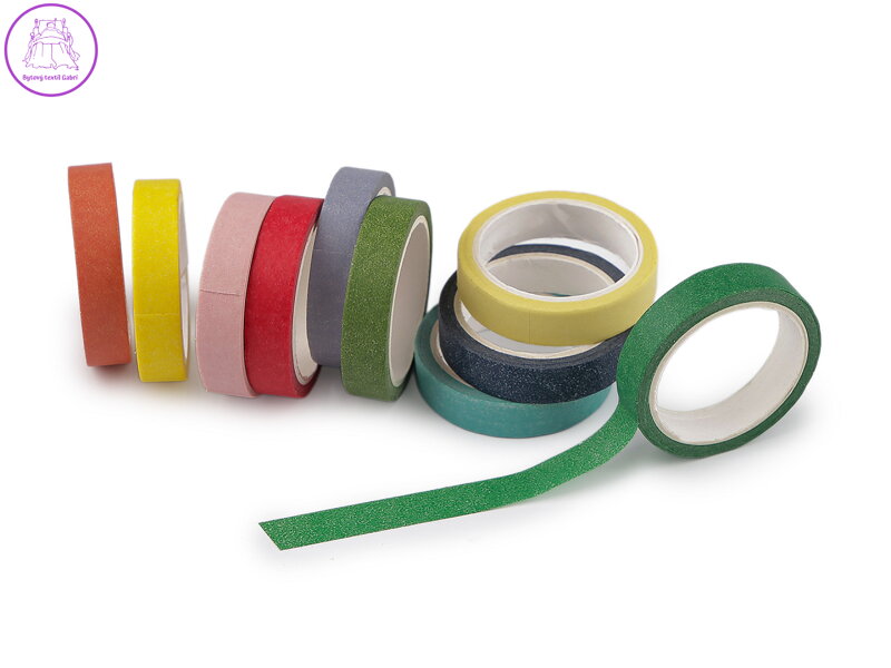 Washi papírová lepicí páska šíře 7 mm Washi papírová lepicí páska šíře 7 mm