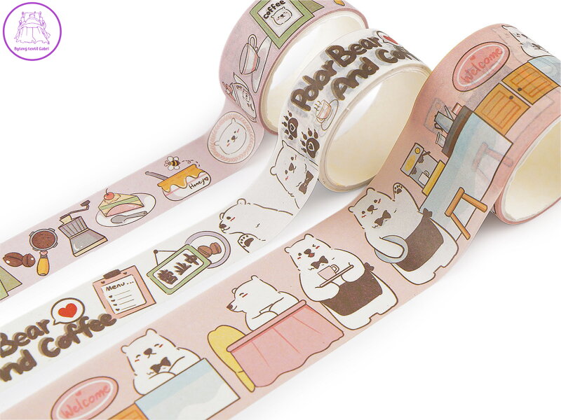 Washi ozdobná lepicí páska dětské motivy sada