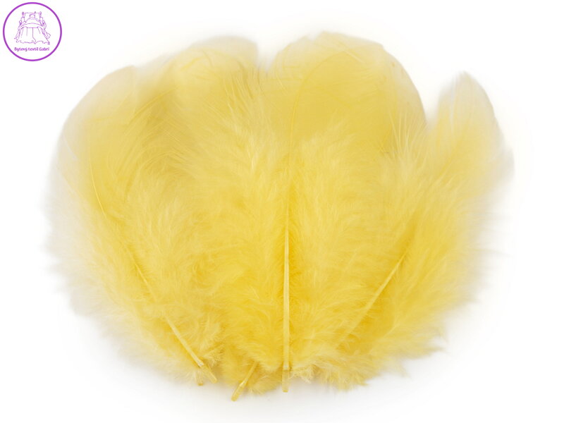 Slepičí peří délka 5-10 cm