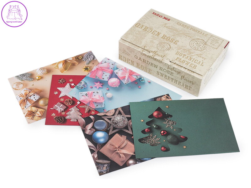 Vánoční obálka na peníze 12x17,5 cm Vánoční obálka na peníze 12x17,5 cm